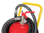 Preview: MBS FIRE (MBK) 50l Schaum Dauerdruck Feuerlöscher fahrbar DIN EN 1866
