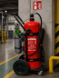 Preview: Jockel CAFS 50L Green Perf. fluorfrei Schaum-Feuerlöscher fahrbar inkl. Plakette