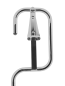 Preview: Feuerlöscher-Ständer für 6/9/12 kg Gerät chrom