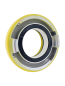 Preview: TKW-Armaturen Storz Festkupplung IG B-2 1/2" LM gelb RAL 1016