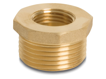 Profec Nr. 241 Reduzierstück Messing 3/4" x 1/2" Außengewinde x Innengewinde 30bar