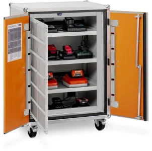 Cemo Akku-Ladeschrank Basic 8/10, 400 V mit Rollen