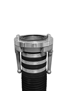 Preview: Kindswater Saugschlauch STORZ A110 mit Kupplungsgriffen Saugleitung 1,6m formstabil Feuerwehr Pumpe DIN 14557