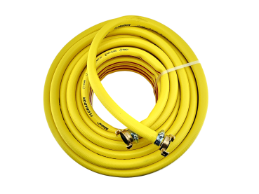 Preview: Klotz Admiral Wasserschlauch 25 m knickfest 3/4 Zoll mit 2 GK Kupplungen und Schellen