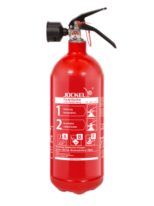 Preview: Jockel F2JM HV 5 GREEN 2.0 Schaum Feuerlöscher frostsicher fluorfrei inkl. Halterung u. Plakette