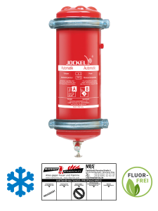 Jockel 6L Auslösetemp. 79 °C Schaum Automatik-Feuerlöscher fluorfrei inkl. Plakette