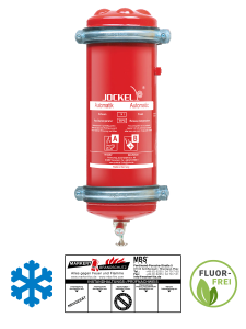 Jockel 9L Auslösetemp. 79 °C Schaum Automatik-Feuerlöscher fluorfrei inkl. Plakette