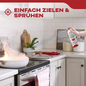 Kidde FLAME OUT 500 ml Feuerlöschspray KFS-500 Fluorfrei