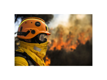 Preview: MBS-FIRE Vallfirest Gesichtsmaske mit Atemschutz Nomex FFP3