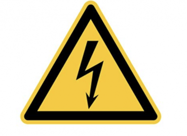 Novap Warnschild „Hohe Spannung – Danger Of Death“ – 330 X 200 Mm, Starr, Aus Polystyrol