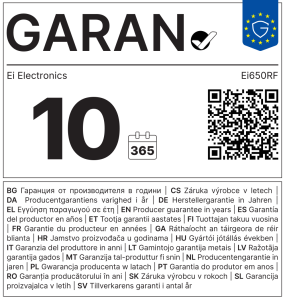 Ei Electronics Ei650RF Funk-Rauchwarnmelder mit 10-Jahres-Batterie