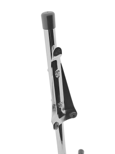 Preview: Feuerlöscher-Ständer für 6/9/12 kg Gerät chrom X-Fuß