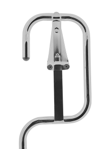 Preview: Feuerlöscher-Ständer für 6/9/12 kg Gerät chrom