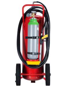Preview: MicroCAFS 50 Liter MC6SP50T Schaum Feuerlöscher inkl. Plakette