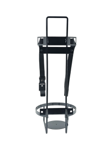 Preview: Mobiak KFZ-Feuerlöscherhalterung mit Gurt für 9-12 kg / 9-12 l Feuerlöscher