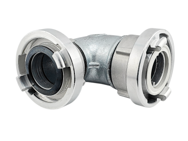 Preview: Rohrbogen 90° Storzkupplung A -110 Bogen Storz Feuerwehr PN16 Krümmer