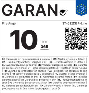 Preview: Fire Angel Rauchmelder ST-632-DE P-Line 10-Jahres Batterieauchmelder ST-632-DE P-Line 10-Jahres Batterie