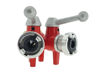 Verteiler Storz D-DD – Feuerwehr Kugelhahn Mit Storzkupplung, Absperrventil, Von FeuerVogel, Made In Germany
