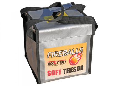 Preview: MBS-FIRE FIREBALLS Soft Tresor 200mm inkl. 3x1L Feuerlöschgranulat Extron