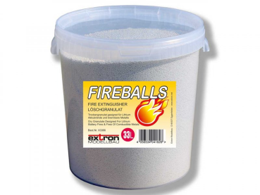 MBS-FIRE FIREBALLS Feuerlöschgranulat Lithium LiPo 33 Liter Extron