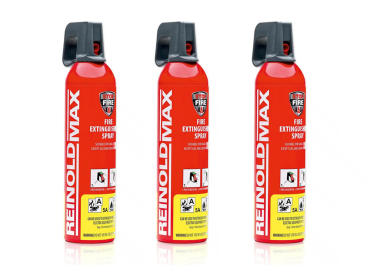 ReinoldMax StopFire Feuerlöschspray 750 g Brandklasse AF – 3er Pack