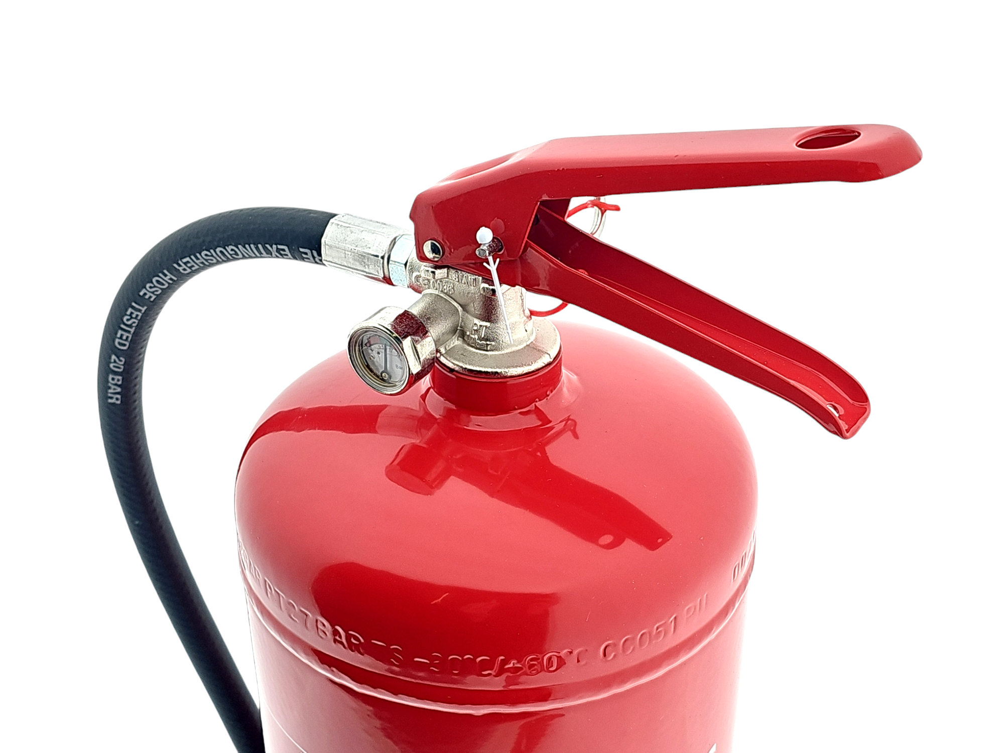 Pulver-Feuerlöscher, Typ PD 6GA, 6 kg für die Brandklassen A, B und C
