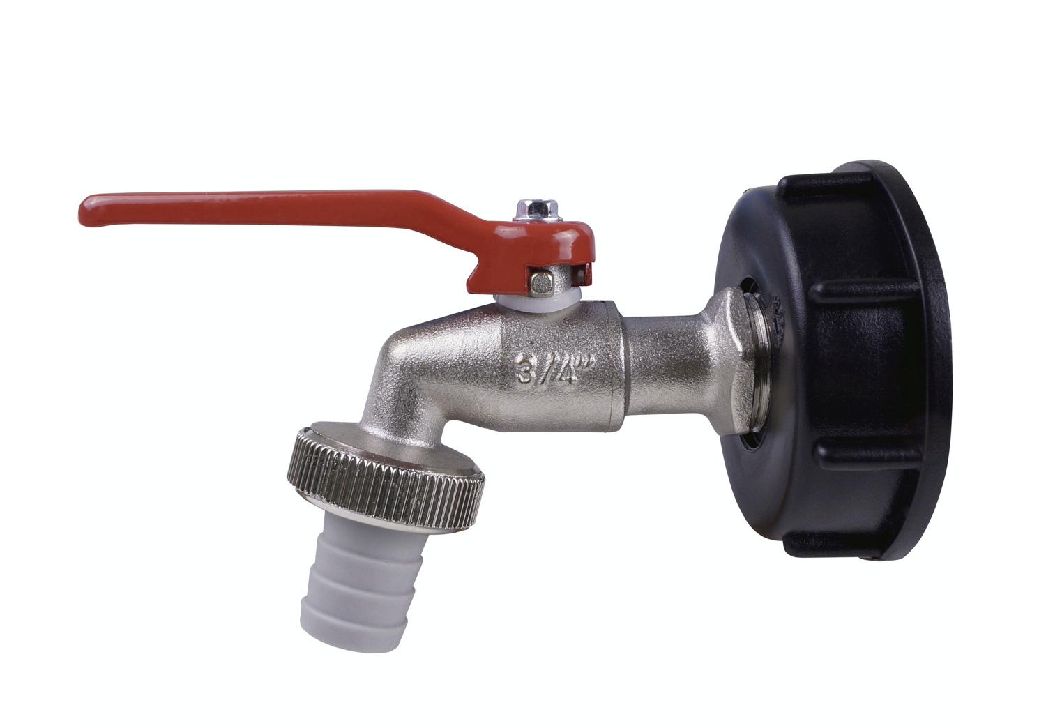 Водопроводный кран с креплением к стене