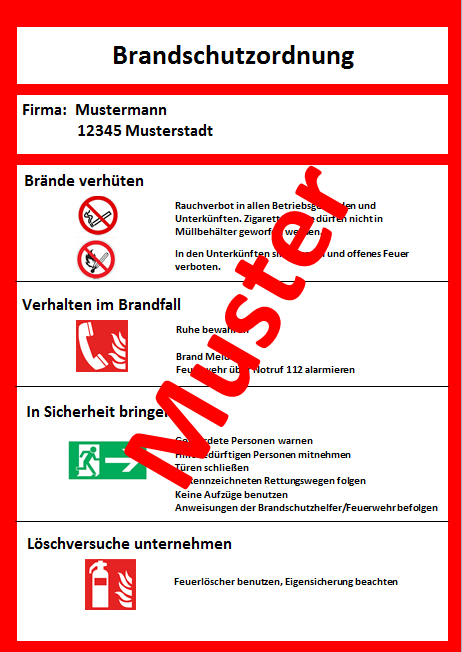 Brandschutzverordnung Nrw Pdf