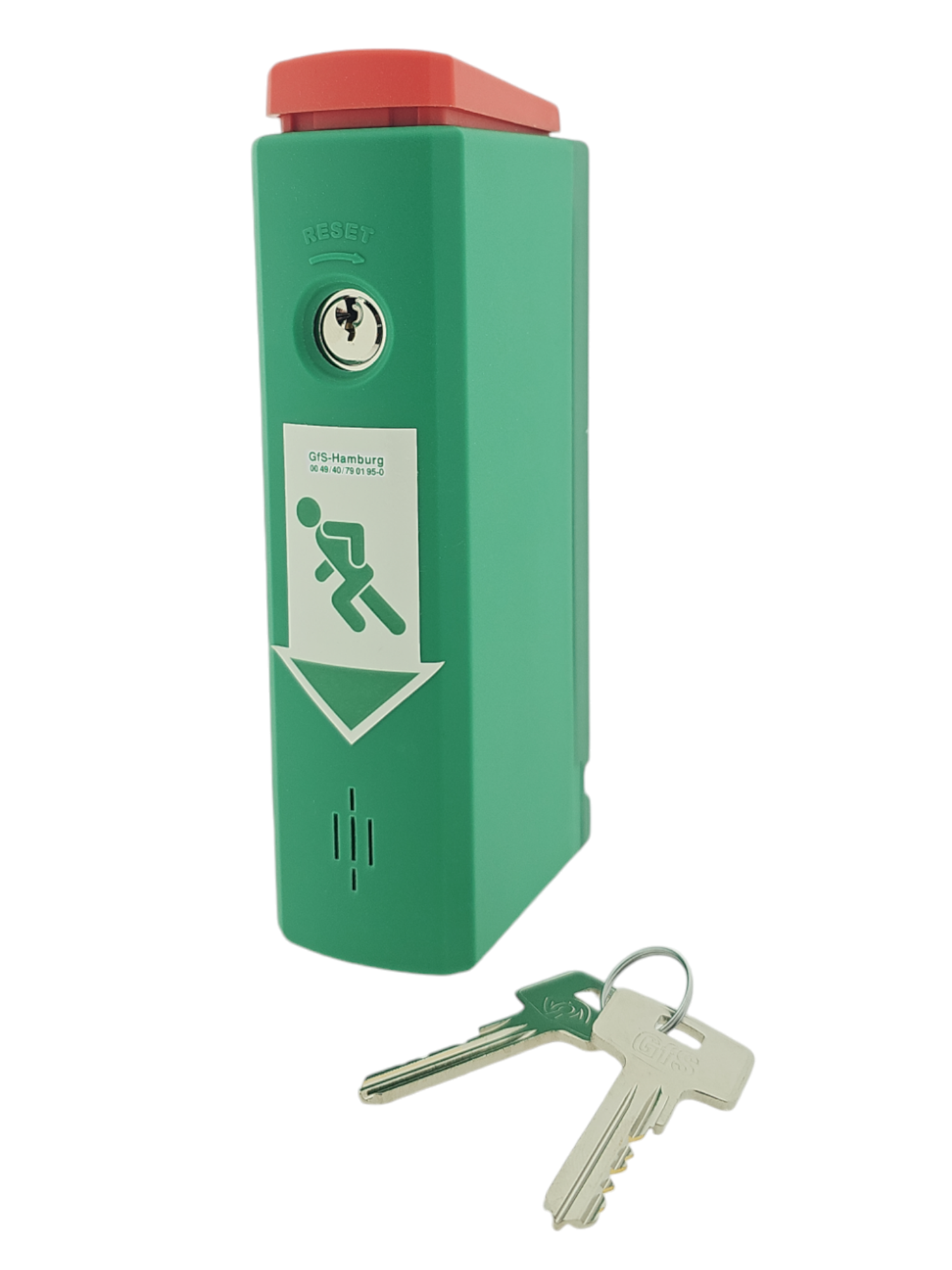 GFS EH-Türwächter 990 100 PHZ - Fluchttür Alarm Mit 2 Schlüsseln
