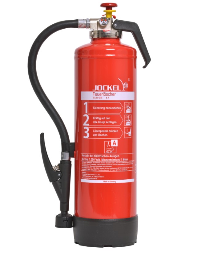 Jockel K2J CO2 Feuerlöscher 2 Kg - EN3, Frostsicher, Für Server & Labore