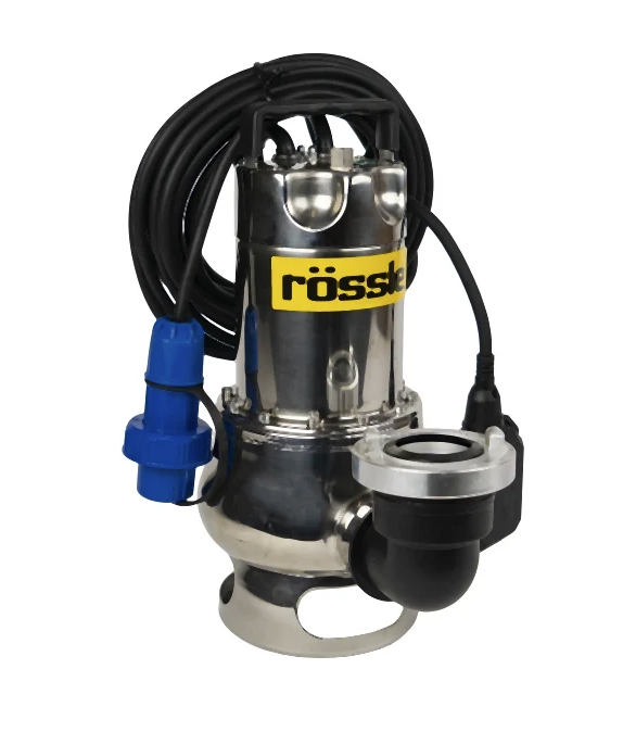 Rössle Tauchpumpe MEGA, 1400 Watt, 400 l/min, 24000 l/h Storz C  Hochwasserpumpe