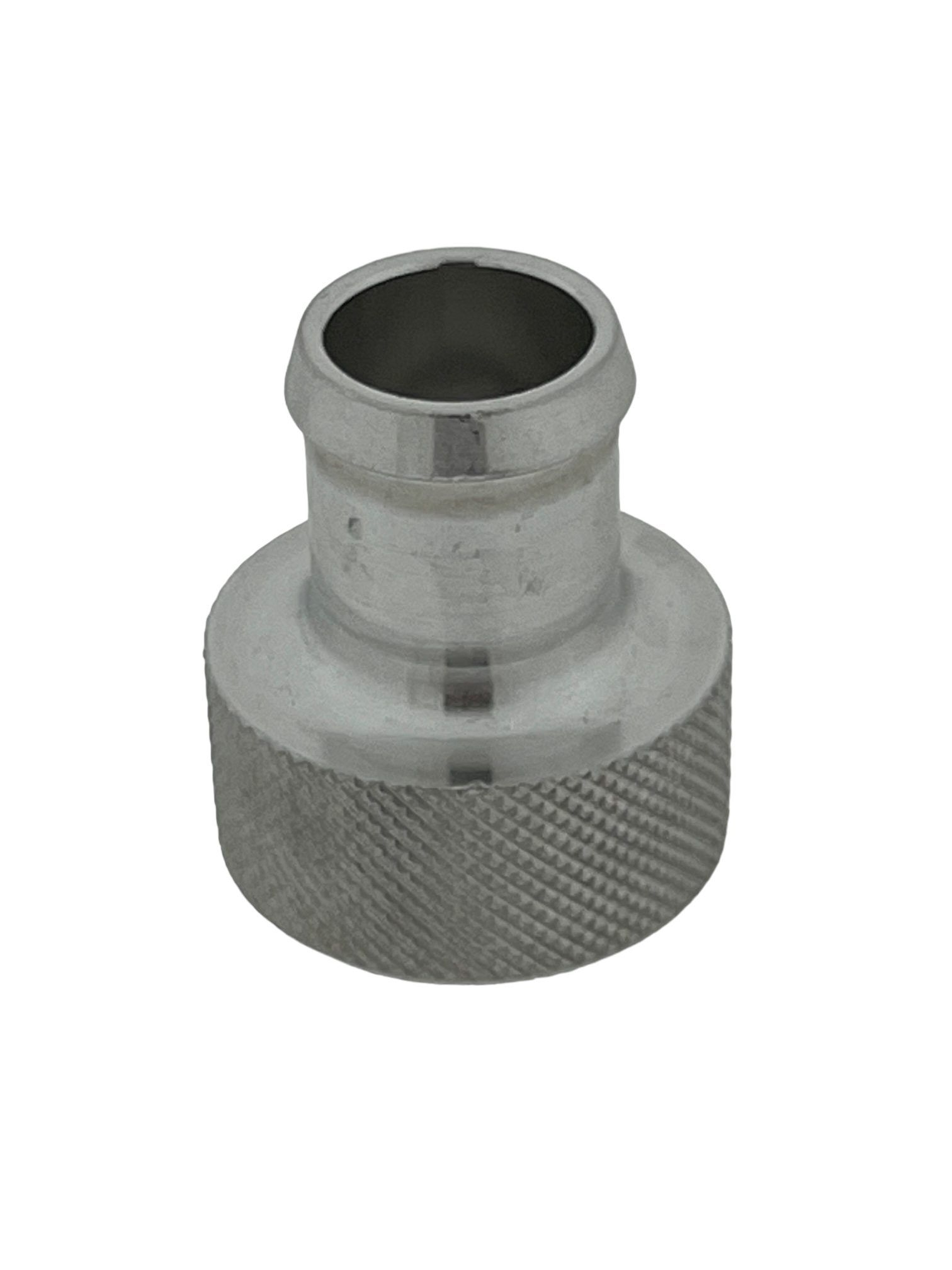 Pumpenanschluss 1 Zoll Schlauchverschraubung 1" IG Tülle DN 19 3/4", Messing, 2-teilig Inkl Messing Reduzierung 1 1/2 Auf 1 Zoll