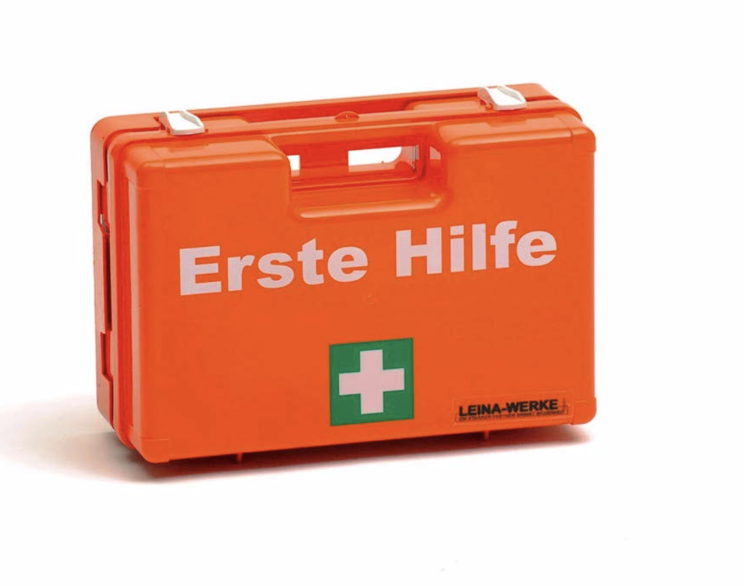 leer Verbandskoffer Verbandskasten Wandhalterung Erste Hilfe Koffer Orange 