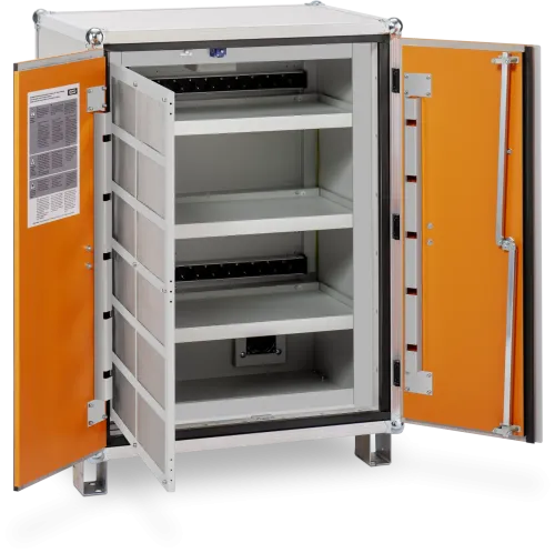 Cemo Akku-Ladeschrank Basic 8/10, 230 V mit Füßen