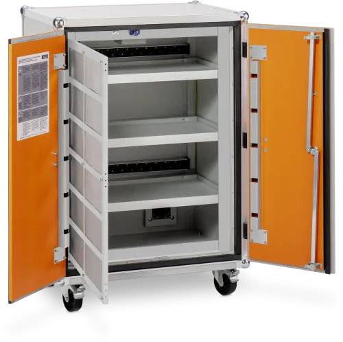Cemo Akku-Ladeschrank Basic 8/10, 230 V mit Rollen