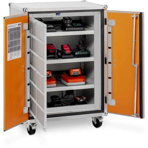 Cemo Akku-Ladeschrank Basic 8/10, 230 V mit Rollen