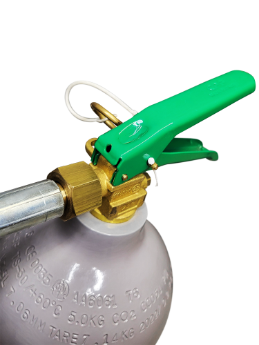 CO2 Kohlendioxid Feuerlöscher ANTIMAGNETISCH ALU