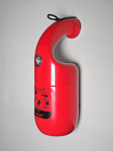 Housegard Pulver-Feuerlöscher Firephant 1 kg, rot 8A 34B C