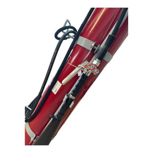 MBS-FIRE (MBK) 30kg  Kohlendioxid CO2 Feuerlöscher fahrbar Löschwagen EN853