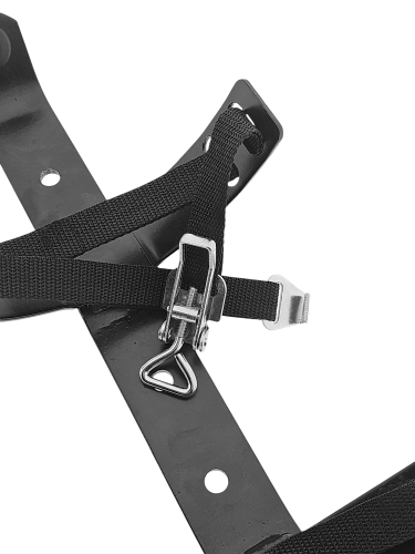 KFZ Halterung Feuerlöscher bis 6Kg Spanngurt, schwarz - KFZ-Halter Befestigung