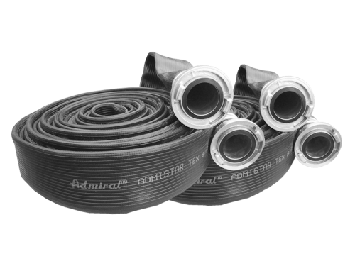 Klotz Feuerwehrschläuche 603b - Admi Star TEX BLACK Storz 75-B 20m