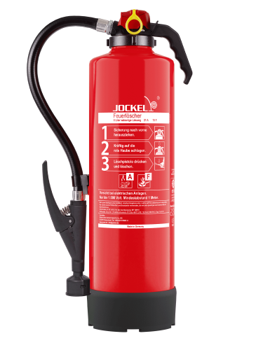 Jockel F6JX 21CO2 Feuerlöscher inkl. Halterung u. Plakette