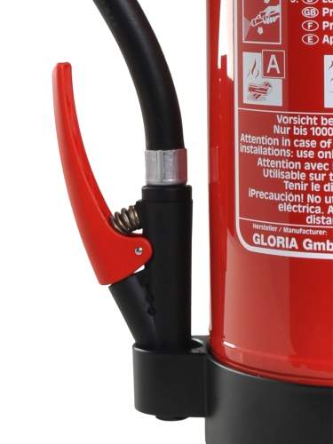 Gloria PH 9 PRO 9 kg Pulver Aufladefeuerlöscher frostsicher inkl. Halterung u. Plakette