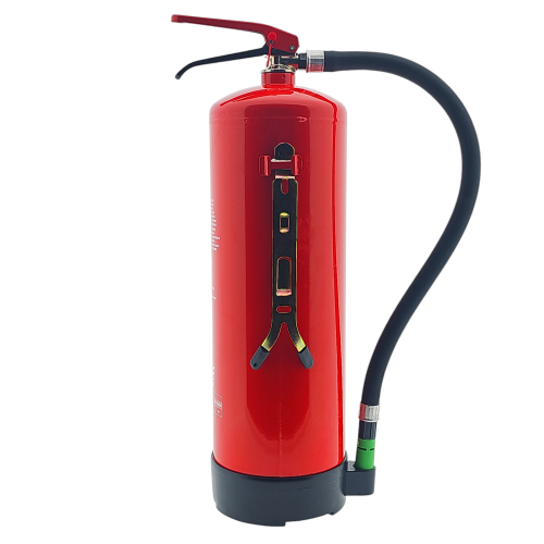 Gloria SDE6- Bioschaum Dauerdruck-Feuerlöscher mit Wandhalterung, einsetzbar an elektrischen Anlagen, EN3, 6 l, 6LE