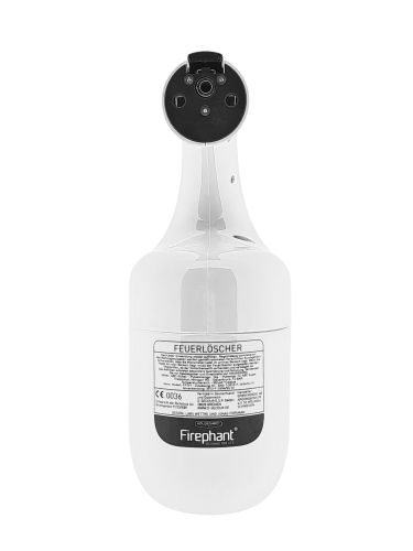 Housegard Pulver-Feuerlöscher Firephant 1 kg, weiß 8A 34B C