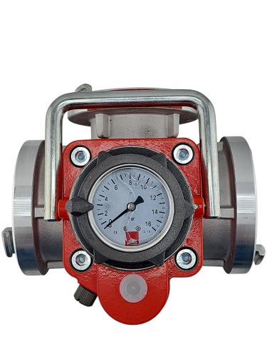 Druckbegrenzungsventil Storz B DIN 14380 bis 16 bar Feuerwehr THW Manometer