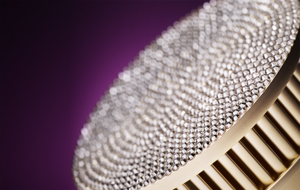 Pyrexx Px-1 Rauchmelder Design Gold-Swarovski 12-Jahres-Batterie