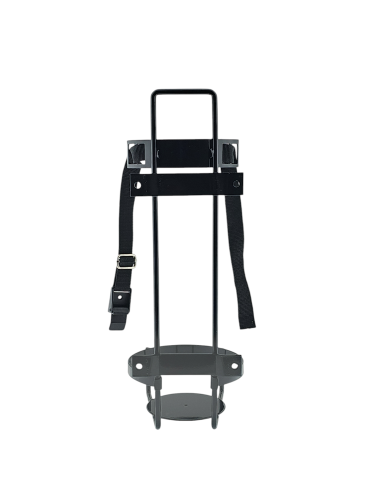 Mobiak KFZ-Feuerlöscherhalterung mit Gurt für 6 kg / 6 l Feuerlöscher