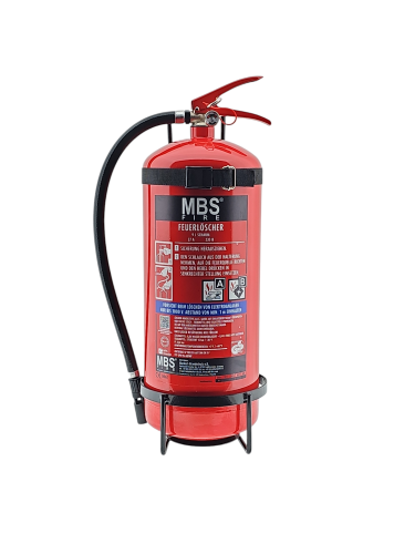 Mobiak KFZ-Feuerlöscherhalterung mit Gurt für 9-12 kg / 9-12 l Feuerlöscher