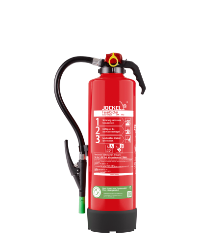 Jockel S6JXF 34 GREEN 2.0 -25°C Schaum Feuerlöscher inkl. Halterung und Plakette